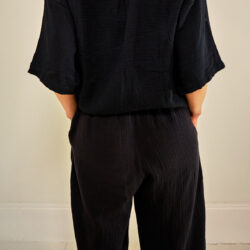 Cotone Collection woman black pyjamas - Quality Sleepwear from Cotone