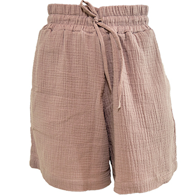 Slider Taupe Shorts - Cotone Collection
