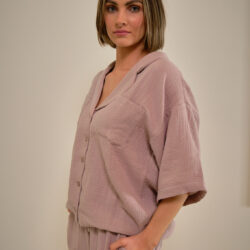 Cotone Collection Pyjamas Taupe - full view of Pyjamas