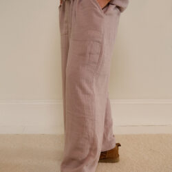 Cotone Collection Pyjamas Taupe - bottoms of pyjamas