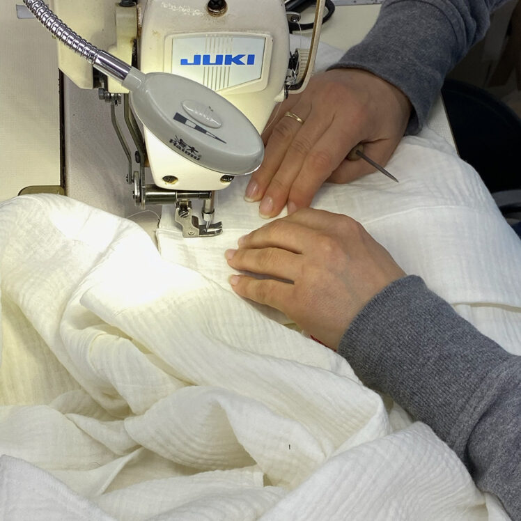 Production of the Cotone quality sleepwear, loungewear, dressing gowns and pyjamas